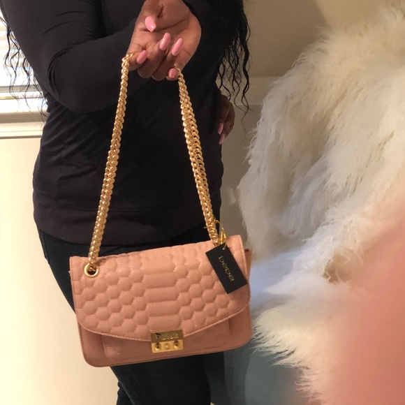 Honey Quilted Flap Crossbody - Picture 6 of 7